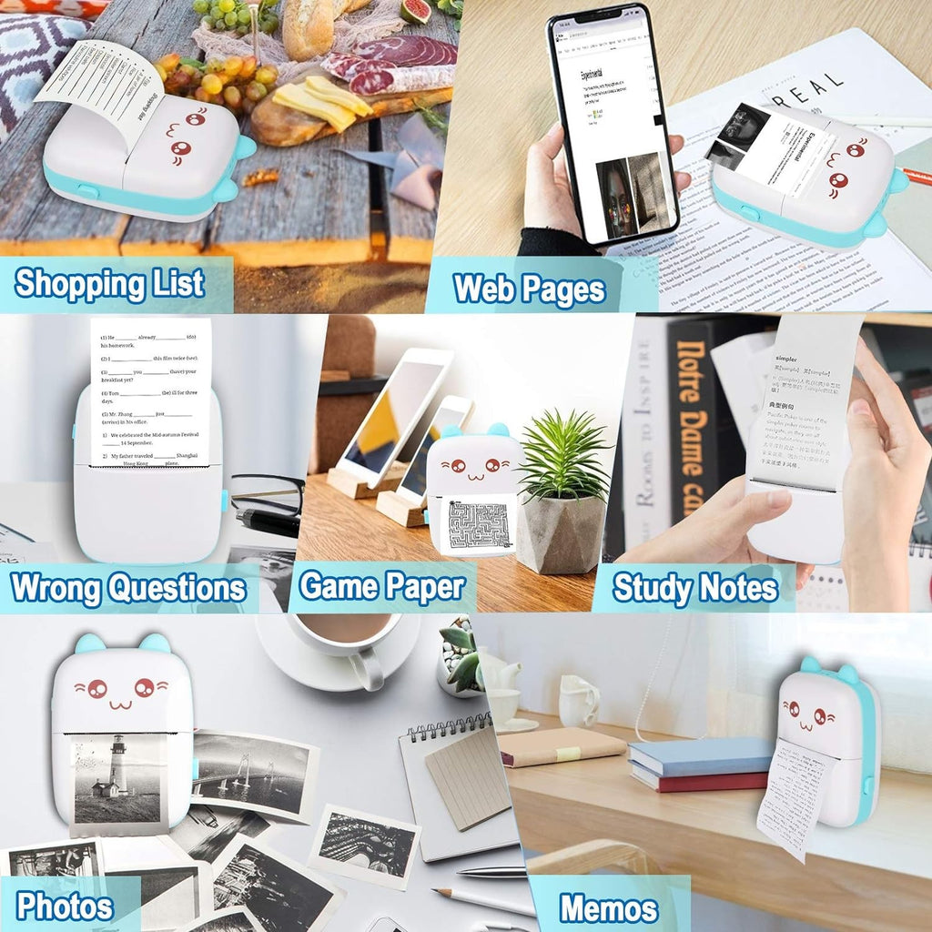 Printkin printing cute cat stickers